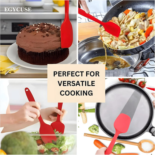 6pc Silicone Spatula Set — One Handy Set for All Your Scraping, Stirring & Spreading