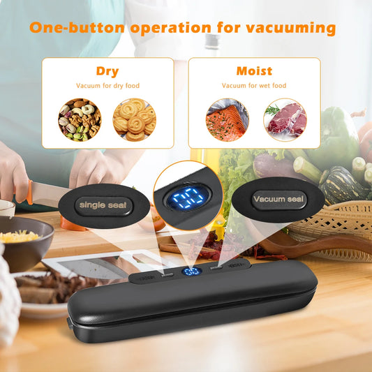 Vacuum Sealer Packaging Machine — Seal Freshness, Save Space