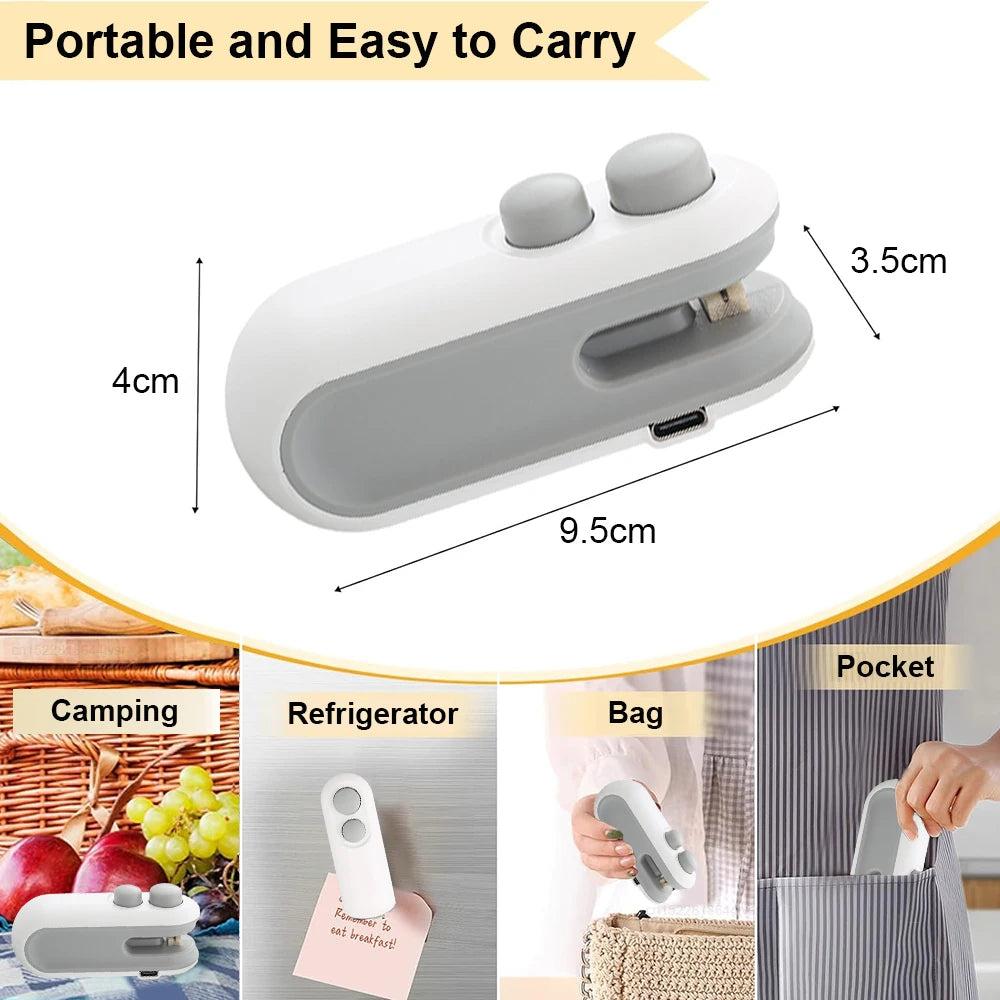 Mini Bag Sealer – Seal Freshness, Cut Waste