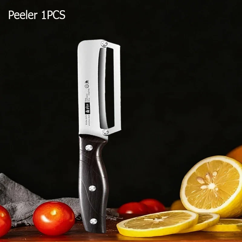Premium Stainless Steel Vegetable Peeler — Smooth Peels, No Sore Fingers