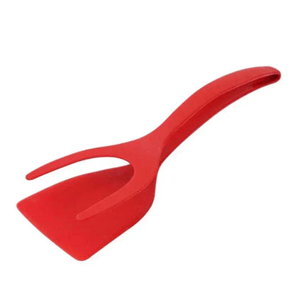 2-in-1 Flip Spatula & Tongs — Flip, Grip, and Serve with one tool