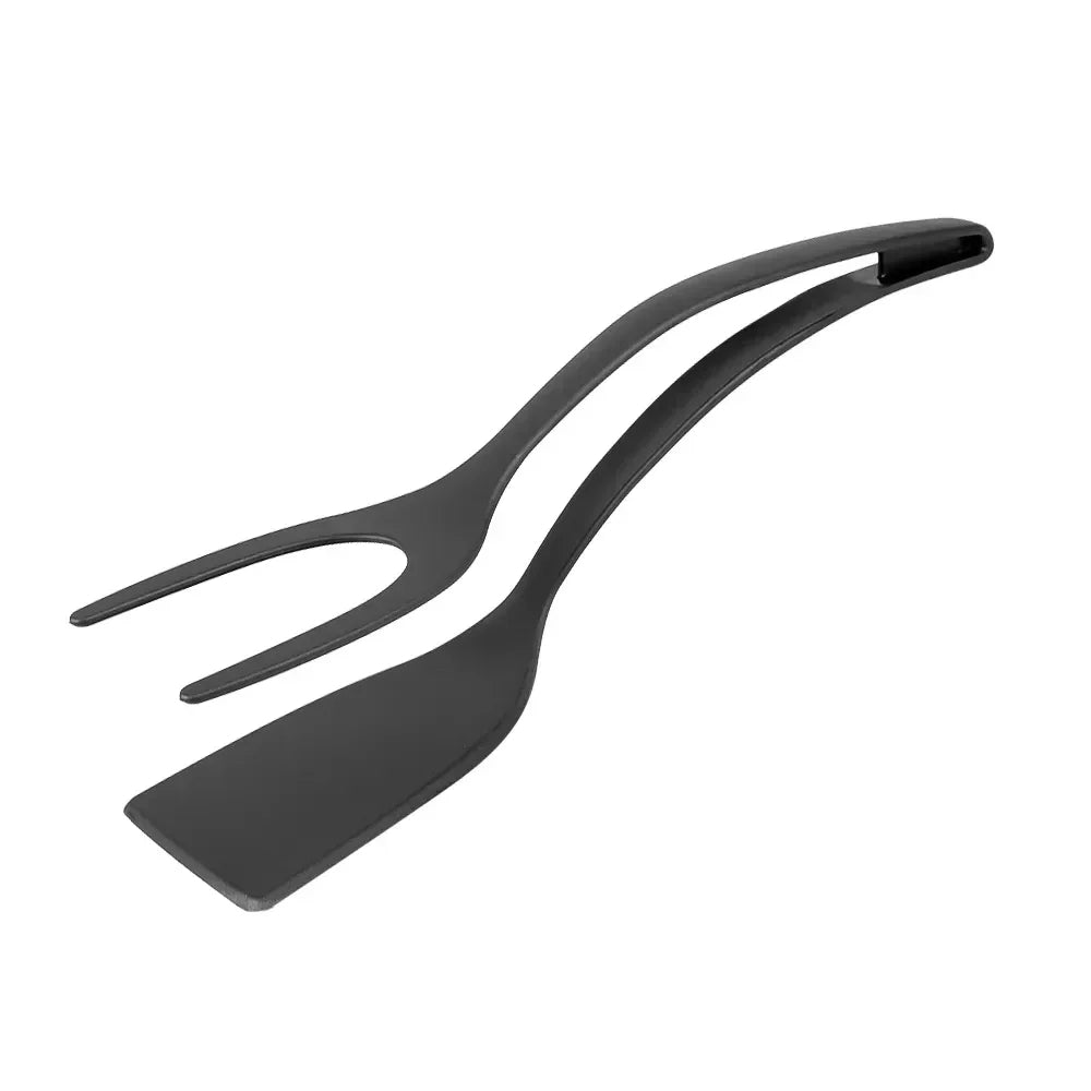 2-in-1 Flip Spatula & Tongs — Flip, Grip, and Serve with one tool