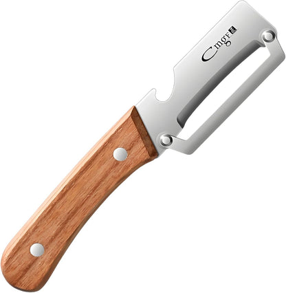 Premium Stainless Steel Vegetable Peeler — Smooth Peels, No Sore Fingers