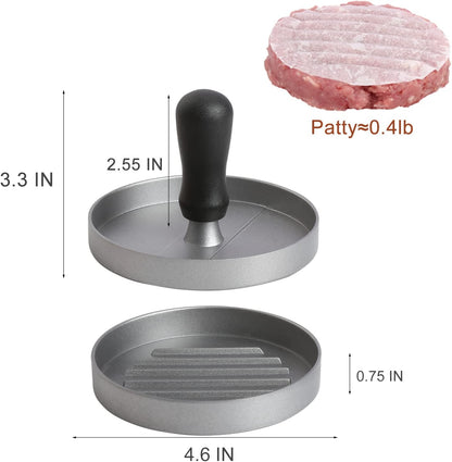 Perfect Patty Maker — Non Stick Hamburger Press for Uniform Patties in Seconds