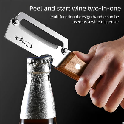 Premium Stainless Steel Vegetable Peeler — Smooth Peels, No Sore Fingers