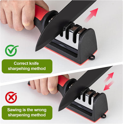 Professional Knife Sharpener — Razor-Sharp Knives in Seconds