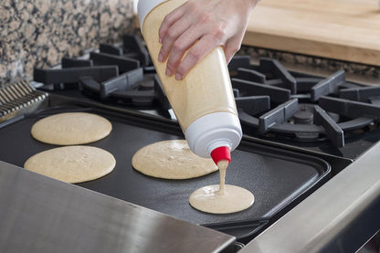 Pancake Batter Mixer Bottle — Mix, Shake & Squeeze Perfect Pancakes