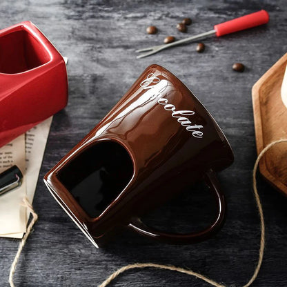 Personal Chocolate Fondue Cup — Cozy Chocolate Fondue in Minutes
