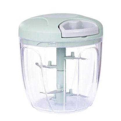 Manual Pull String Food Chopper — Chop Onions Without Tears in 15 Seconds