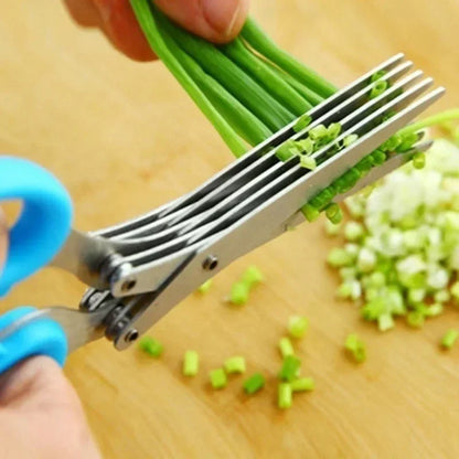Heavy-Duty Kitchen Shears — Clean, Precise Cuts for Herbs, Greens & Soft Foods