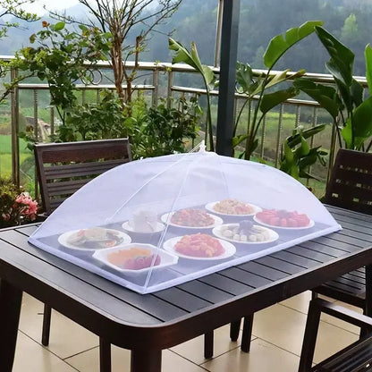 Pop-Up Mesh Food Cover Tents — Keep the Bugs Out, Let the Flavor In