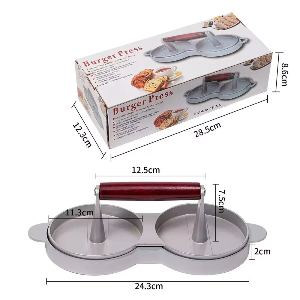 Perfect Patty Maker — Non Stick Hamburger Press for Uniform Patties in Seconds