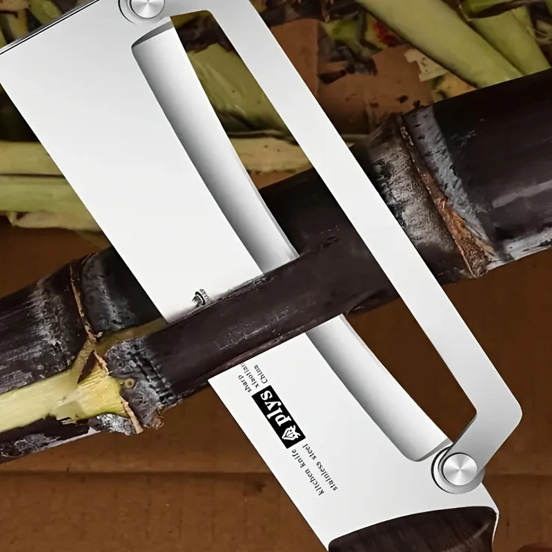 Premium Stainless Steel Vegetable Peeler — Smooth Peels, No Sore Fingers