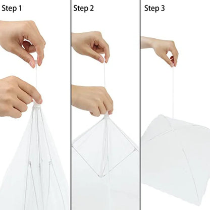Pop-Up Mesh Food Cover Tents — Keep the Bugs Out, Let the Flavor In