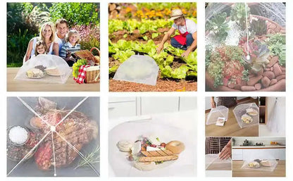Pop-Up Mesh Food Cover Tents — Keep the Bugs Out, Let the Flavor In