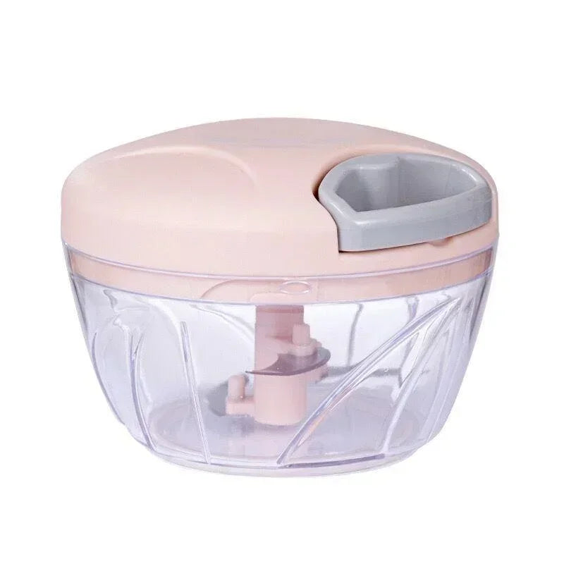 Manual Pull String Food Chopper — Chop Onions Without Tears in 15 Seconds