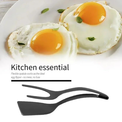 2-in-1 Flip Spatula & Tongs — Flip, Grip, and Serve with one tool