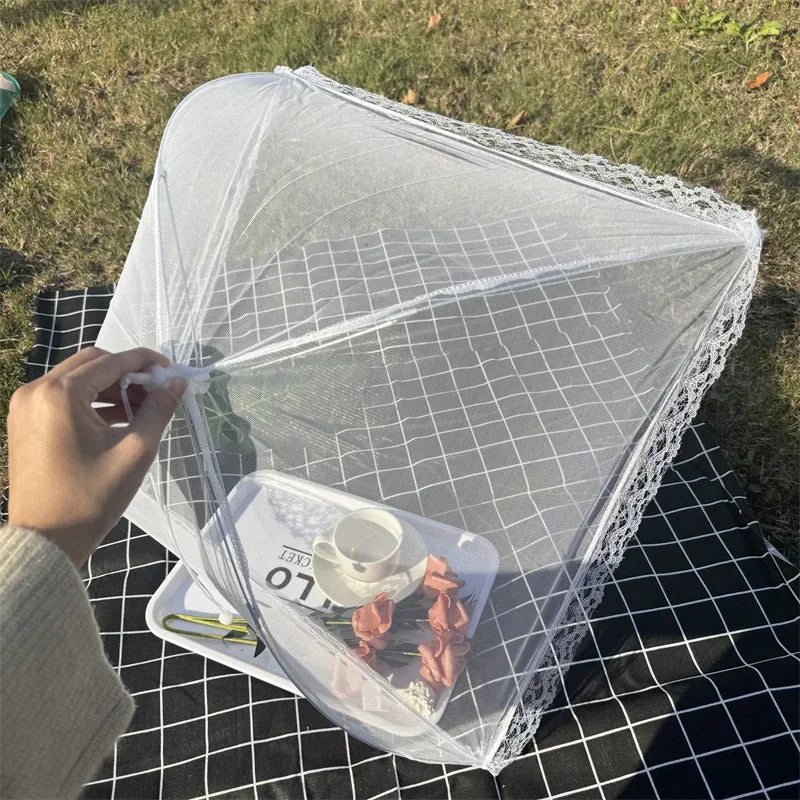 Pop-Up Mesh Food Cover Tents — Keep the Bugs Out, Let the Flavor In