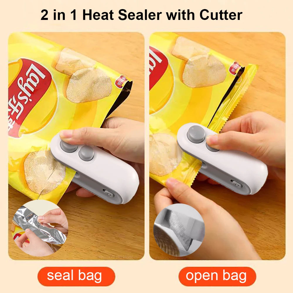 Mini Bag Sealer – Seal Freshness, Cut Waste