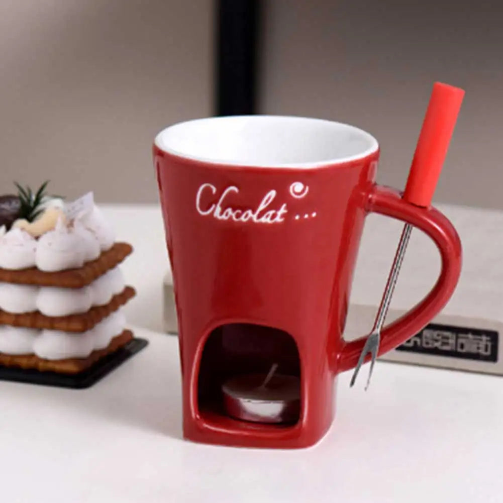 Personal Chocolate Fondue Cup — Cozy Chocolate Fondue in Minutes