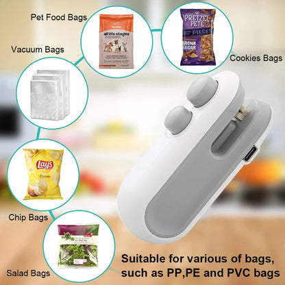 Mini Bag Sealer – Seal Freshness, Cut Waste