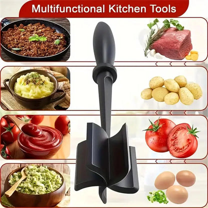 Meat Chopper Tool — Chop Ground Meat Evenly Without a Fork or Messy Hands