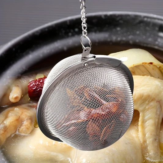 Tea, Spices, Infusions — Reusable Steel Tea Balls for Cozy Sips All Year