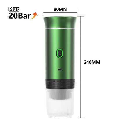 Portable Self Heating Espresso Maker — Real Espresso Anywhere