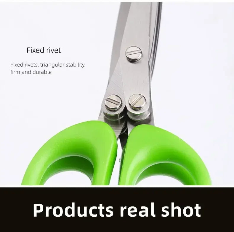 Heavy-Duty Kitchen Shears — Clean, Precise Cuts for Herbs, Greens & Soft Foods