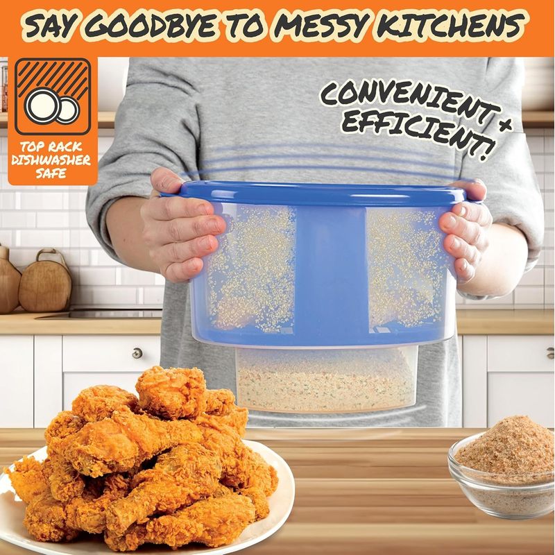 Better Breader Bowl — Mess-Free Breading Magic