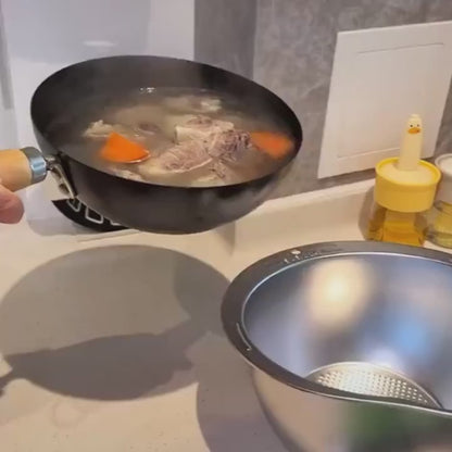 Rice Washer Strainer Bowl - 4-in-1 Washing Bowl — Fluffy Rice, Cleaner Produce, One Handy Bowl