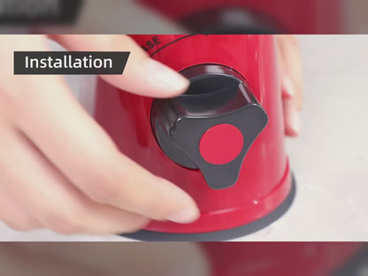 5-in-1 Rotary Grater & Slicer — Grate Like a Pro