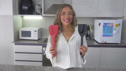2-in-1 Flip Spatula & Tongs — Flip, Grip, and Serve with one tool