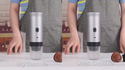 Portable Self Heating Espresso Maker — Real Espresso Anywhere