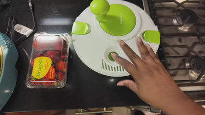 Salad Spinner — Wash, Spin & Dry Greens & Produce